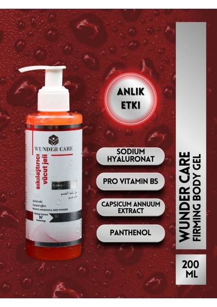 Vücut Sıkılaştırıcı Jel 200 ML fiyatları