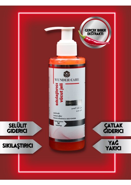 Vücut Sıkılaştırıcı Jel 200 ML modelleri