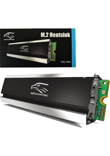 Heat Pipe M.2 2280 SSD Bakır + Alüminyum Nvme Ngff M2 Soğutucu