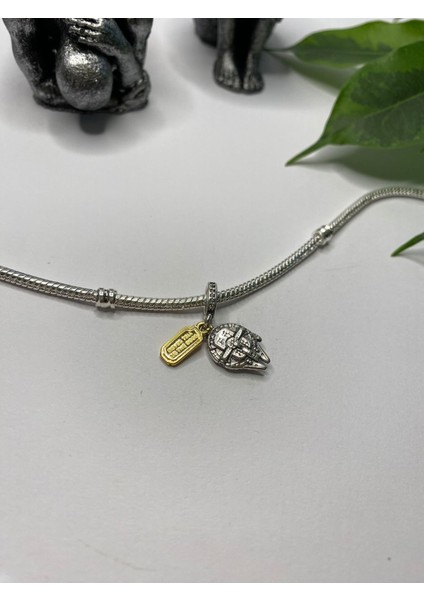 Gümüş S925 Damgalı Star Wars Millennium Falcon Charm fiyatları