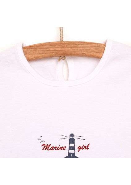 Marine Girl Tshirt-Şort Kız Bebek