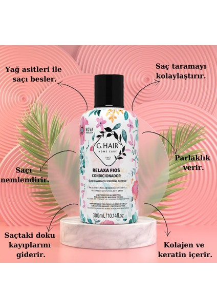 G.hair Relaxa Fios Saç Bakım Kremi 300 ml