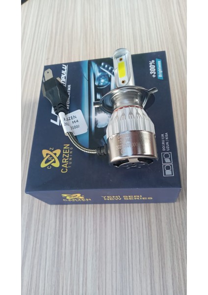 12 V H4 Mh-Pulsar LED Xenon Şimşek Etkili