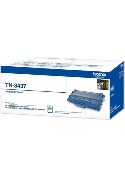 Brother TN-3437 Orjinal Toner MFC-L5700DW