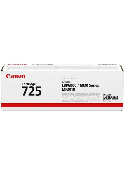 Canon CRG-725 Orjinal Toner LBP-6030W