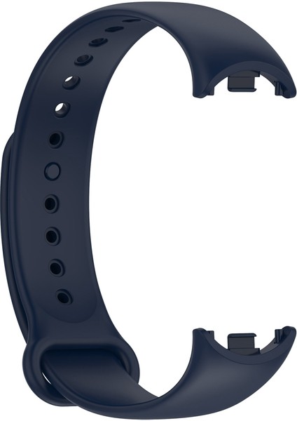 Xiaomi Mi Band 8 Kordon Silikon Mat Klasik Renkli Lacivert
