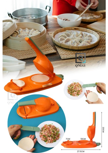 Pratik Hamur Açıcı Hamur Presleme Mantı Börek Poğaça Hamur Açma Ve Ravioli Yapma Kalıbı