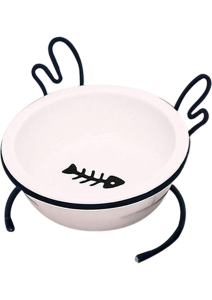 Kapalı Kediler Için Kedi Maması Kase Besleyici Sulayıcı Çıkarılabilir Yükseltilmiş Evcil Hayvan Su Kasesi Tek Kase (Yurt Dışından) indirimleri