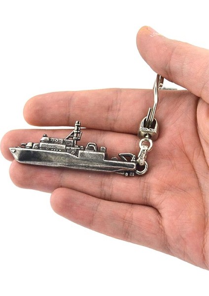 Gemi Anahtarlık Mayın Gemisi - M - Nikel Oksit fiyatları