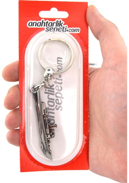 Gemi Anahtarlık Fırkateyn - Nikel Oksit