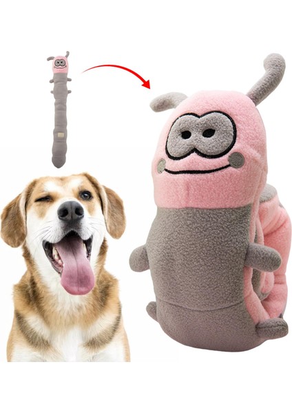 Peluş Köpekler Çiğnenmiş Oyuncak Yemeğ Için Eğitim Içgüdüsü Eğitim Pembe gri (Yurt Dışından) fırsatları