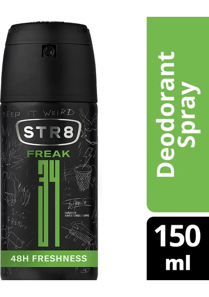 Freak 34 Deodorant Sprey 150 ml