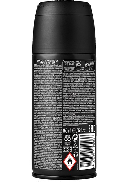 Freak 34 Deodorant Sprey 150 ml