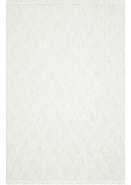 Cozy Czy 04 Cream Hav Toz Vermez Modern Örgü Dokuma Makine Halısı