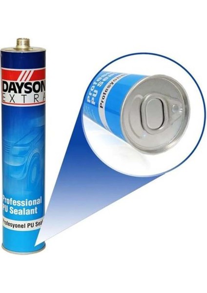 Extra Poliüretan Beyaz Mastik / Beyaz Silikon 280 Ml. dayson extra beyaz mastik