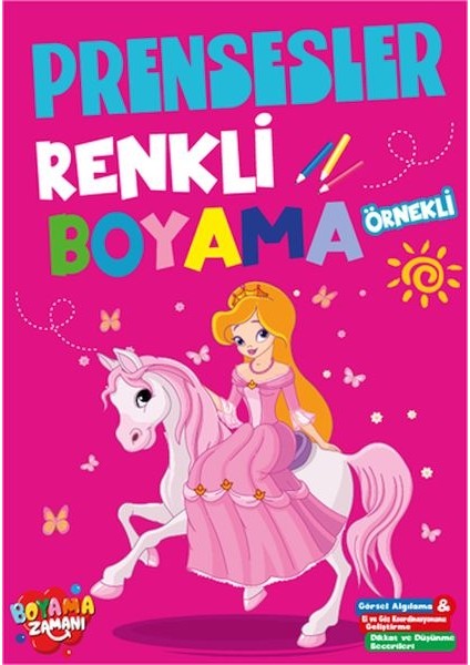 Renkli Boyama Prensesler