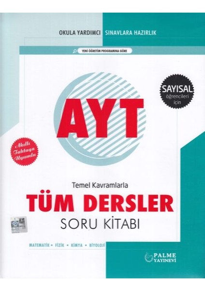 AYT Sayısal Temel Kavramlarla Tüm Dersler Soru Kitabı