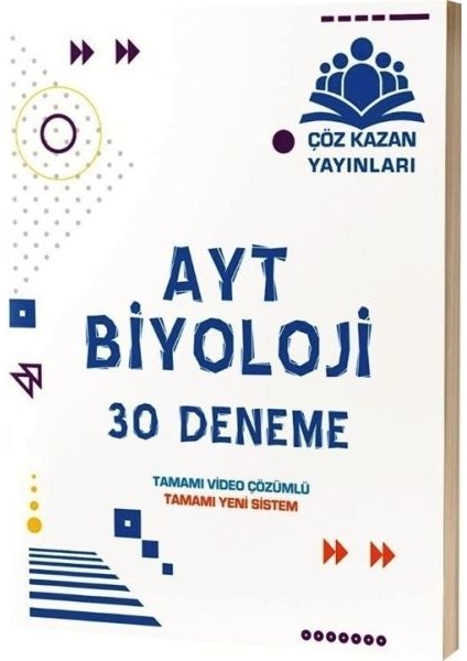 Çöz Kazan Ayt Biyoloji 30 Lu Deneme Sınavı (Yeni)