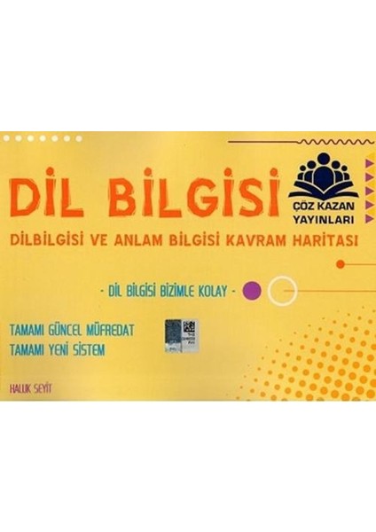 Çöz Kazan Dil Bilgisi ve Anlam Bilgisi Kavram Haritaları (Yeni)