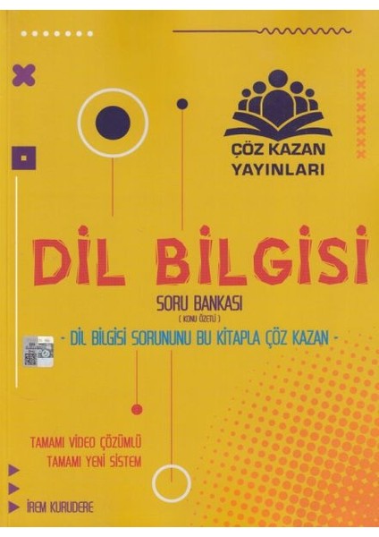 Çöz Kazan Dil Bilgisi Konu Özetli Soru Bankası (Yeni)