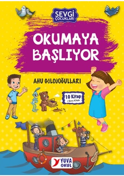 Sevgi Çocukları Okumaya Başlıyor (10 Kitap)