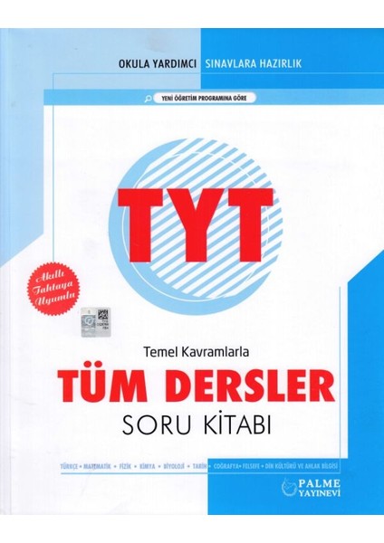 TYT Temel Kavramlarla Tüm Dersler Soru Kitabı
