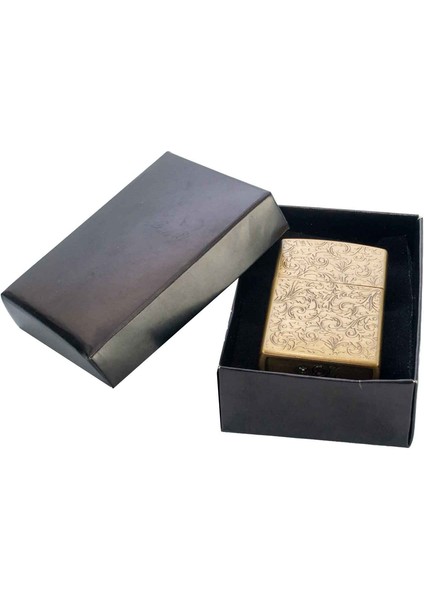 Çiçek Desenli Gazlı Metal Çakmak, Zippo Tasarımı Çakmak fırsatları