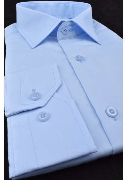 112 Dakron Klasik Uzun Kol Gömlek/açık Mavi/xl modelleri