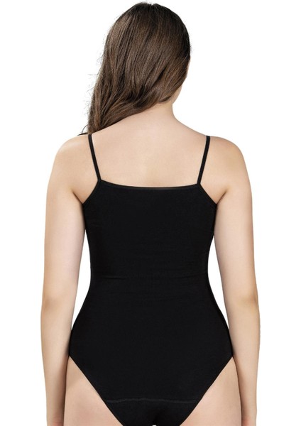 Kadın Ip Askılı Kancalı Likralı Body 502 - 12 Adet