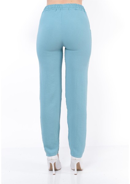 Kadın Beli Lastikli Aerobin Pantolon Bebemavisi