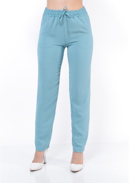 Kadın Aerobin Gömlek-Pantolon Alt Üst Ikili Takım Bebe Mavisi indirimleri