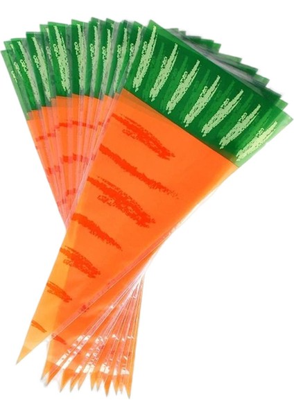 100 Adet Paskalya Havuç Koni Hediye Çantası Parti Malzemeleri Ambalaj Çantası Torba Çantası Için (Yurt Dışından) fırsatları