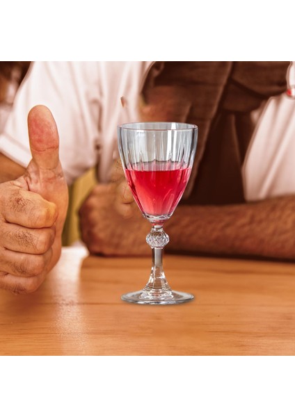 Parti Kırmızı Şarap Bardağı Içme Cam Martini Bardaklar Için Kokteyl Fincanı Parti 200ML (Yurt Dışından)