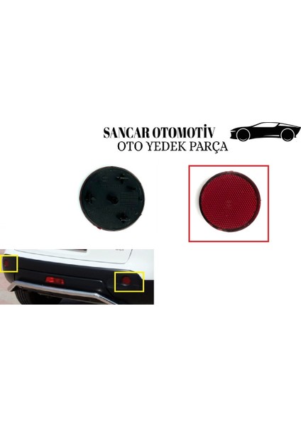 Tampon Reflektörü Qashqai 2007-2013 Arka Sağ