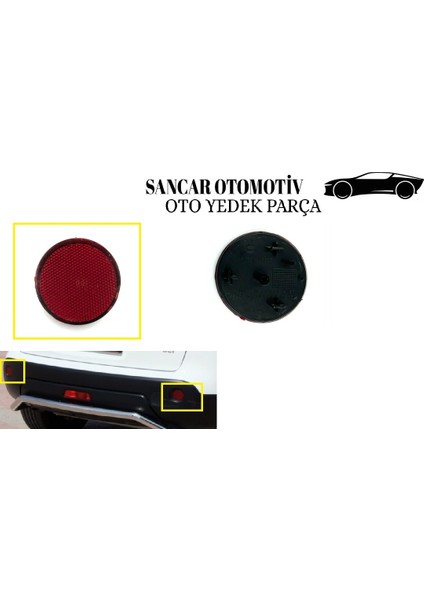 Tampon Reflektörü Qashqai 2007-2013 Arka Sol