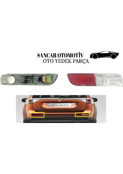 Tampon Reflektörü Outlander 2013-2014 Arka Sağ