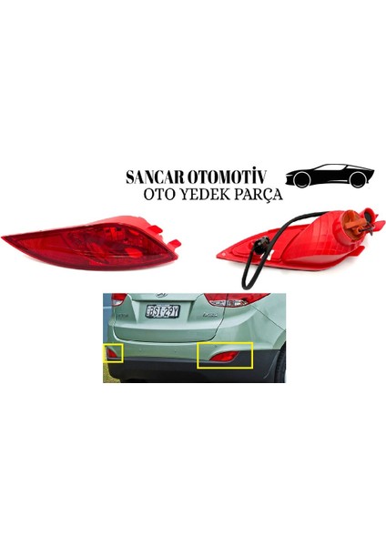 Tampon Reflektörü İX35 2009-2015 Arka Sol