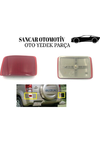 Sancar Auto Tampon Reflektörü Grand Vitara 2005-2010 Arka Sağ