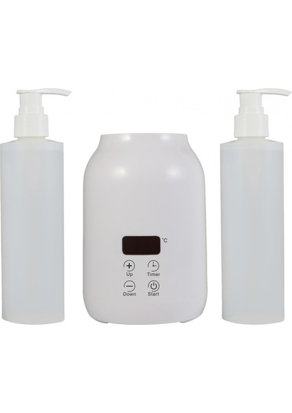 Tek Şişe Yağ Isıtıcı Çok Hızlı Hızlı Isıtma 2 Pcs Boş Şişeler Siyah (Yurt Dışından)