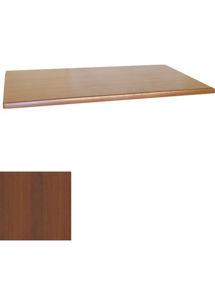 Werzalit Masa Tablası 80X120 - Koyu Ahşap