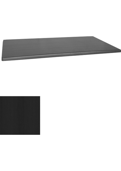 Werzalit Masa Tablası 80X140 - Siyah