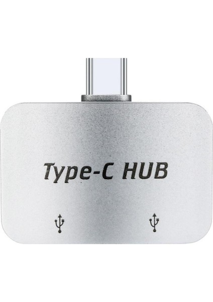 Type C To USB 3.0 2 Port Hub 3.1 Çevirici Dönüştürücü Çoklayıcı Çoğaltıcı modelleri