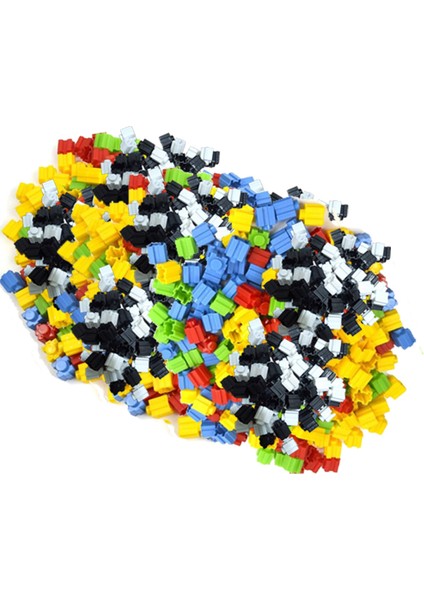 Tiktak Bloklar 600 Parça Eğitici ve Çıt Çıt Oyuncak Eğitici Tik Tak Bloklar LEGO Tiktak