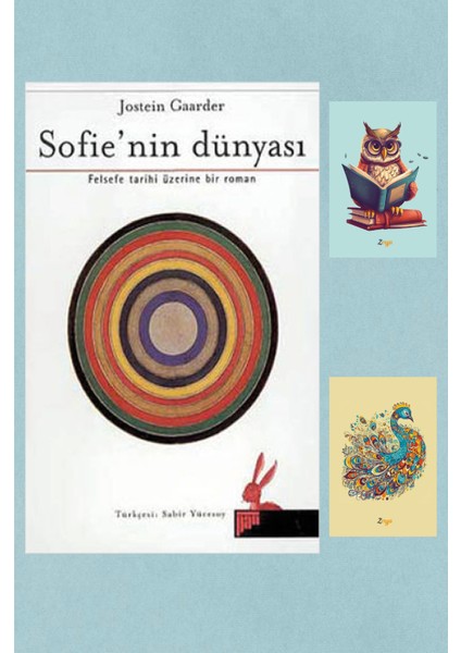 Sofie'nin Dünyası Felsefe Tarihi Üzerine Bir Roman - JoNot Defterli Seti - Jostein Gaarder
