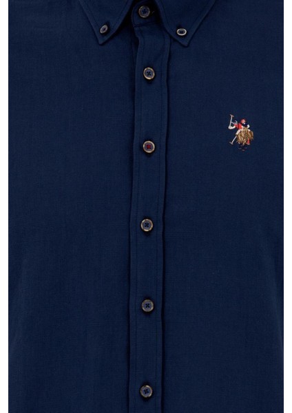 Connect U.S. Polo Assn. G081GL004-1570318 Erkek Dokuma Gömlek