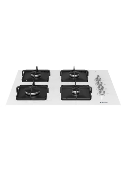 Ocd K 651 Eb Gazlı Cam Tablalı Ocak Beyaz