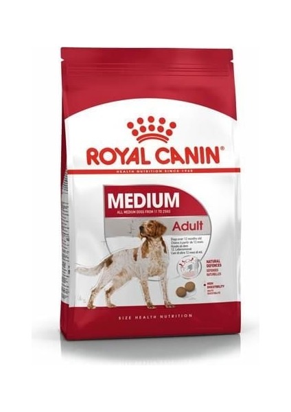Medium Adult Orta Irk Yetişkin Köpek Mamasi 15 kg