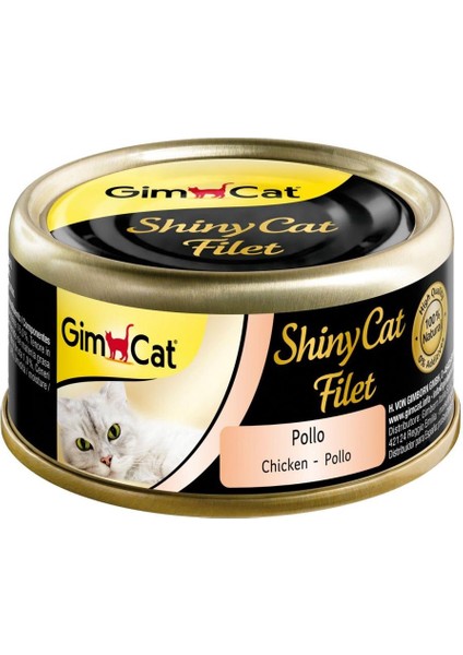 Shinycat Kıyılmış Fileto Tavuklu Yetişkin Kedi Konservesi 70 gr - Farmapets