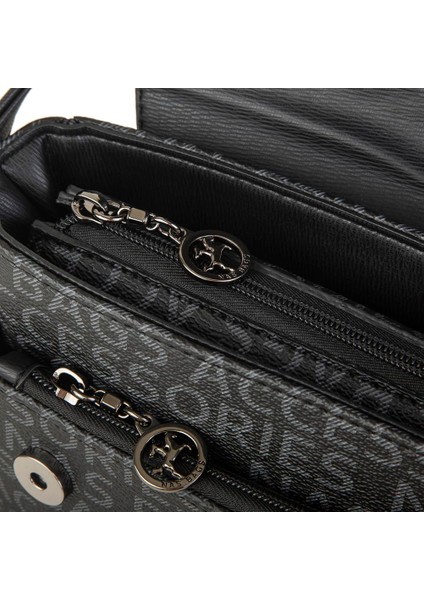 Nas BAG-1289 Yazılı Kadın Omuz Çantası Kol Çantası indirimleri