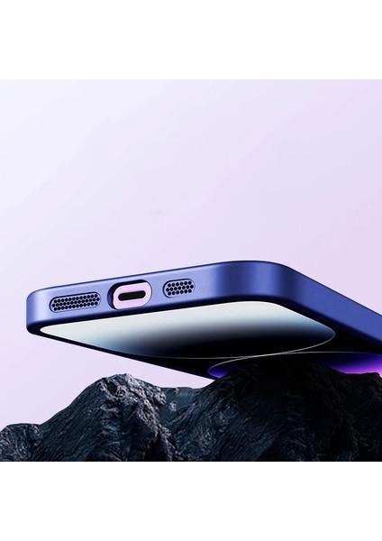 Apple iPhone 11 Kılıf Zebana Lenix Silikon Kılıf (Kablosuz Şarj Destekli) Lacivert